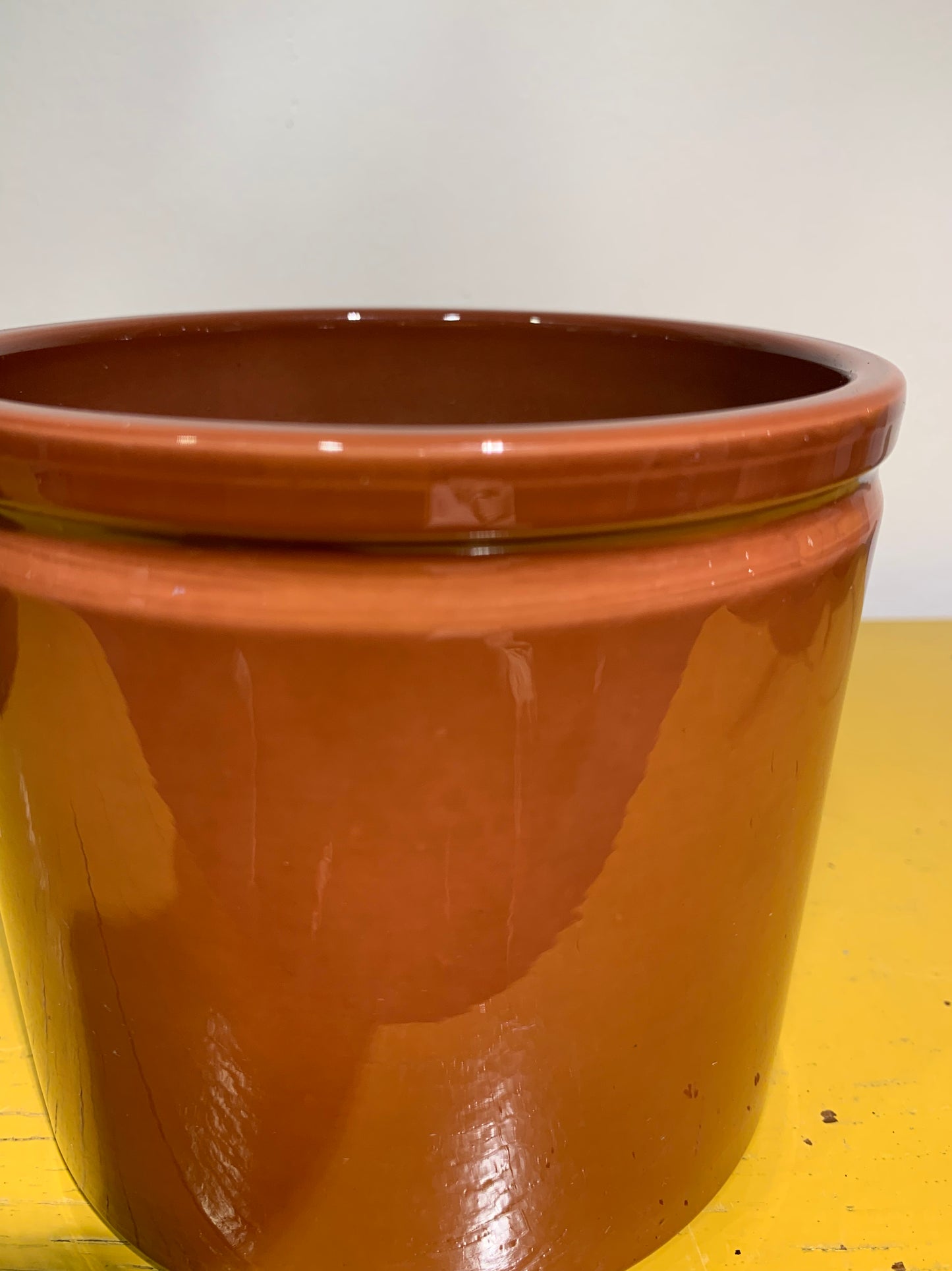 Bloempot bruin