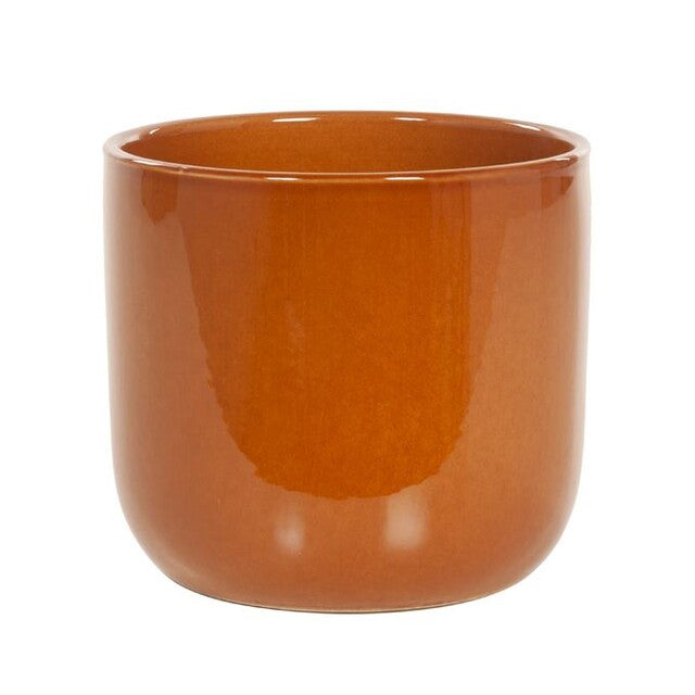Bloempot cognac