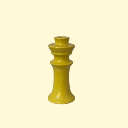 Kaarsen standaard geel