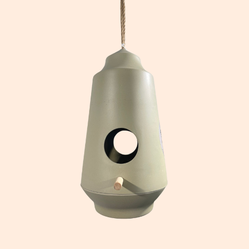 Vogelhuisje licht groen