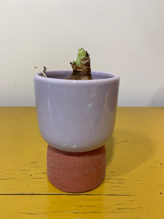 Bloempotje Dublo licht paars