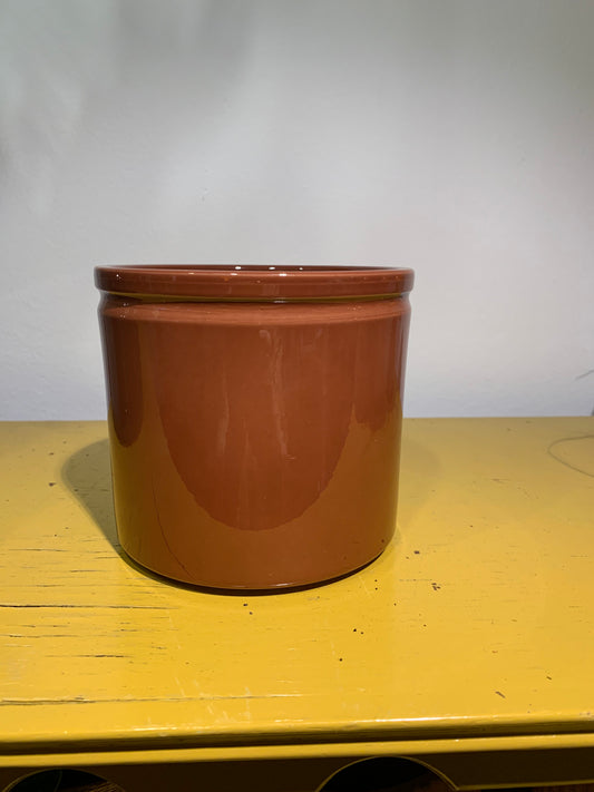 Bloempot bruin