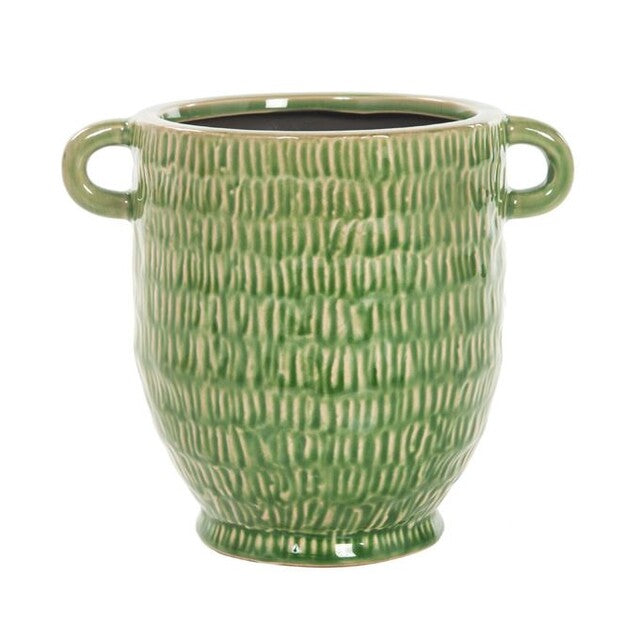 Bloempot licht groen