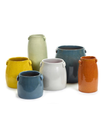 Bloempot Serax mint