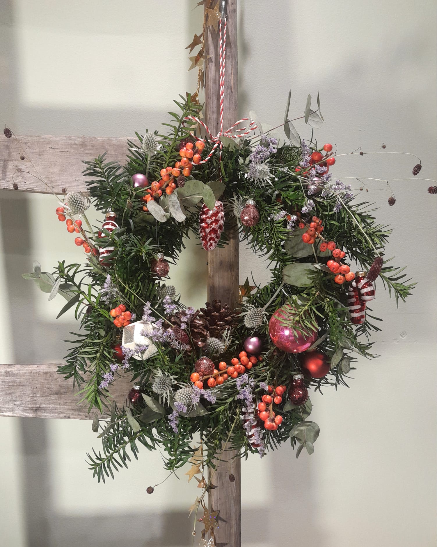 Workshop kerstkrans maken - di 9 dec VOL