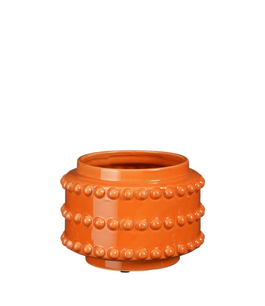 Bloempot Boaz oranje