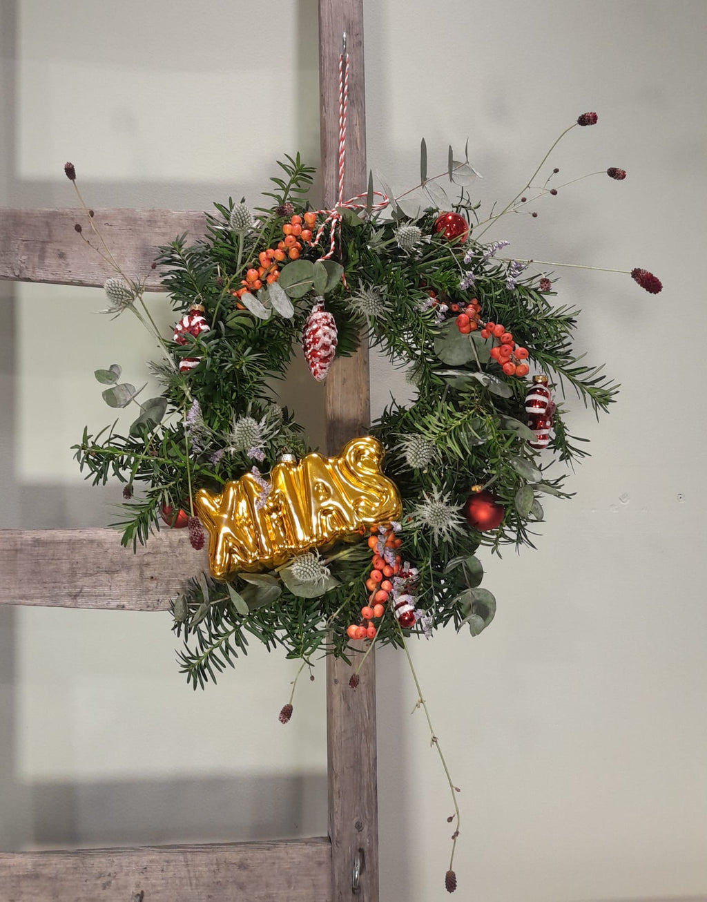 Workshop kerstkrans maken - di 9 dec VOL