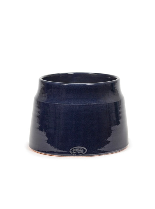 Serax bloempot donker blauw