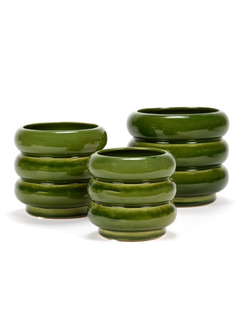 Serax - bloempot Flower groen