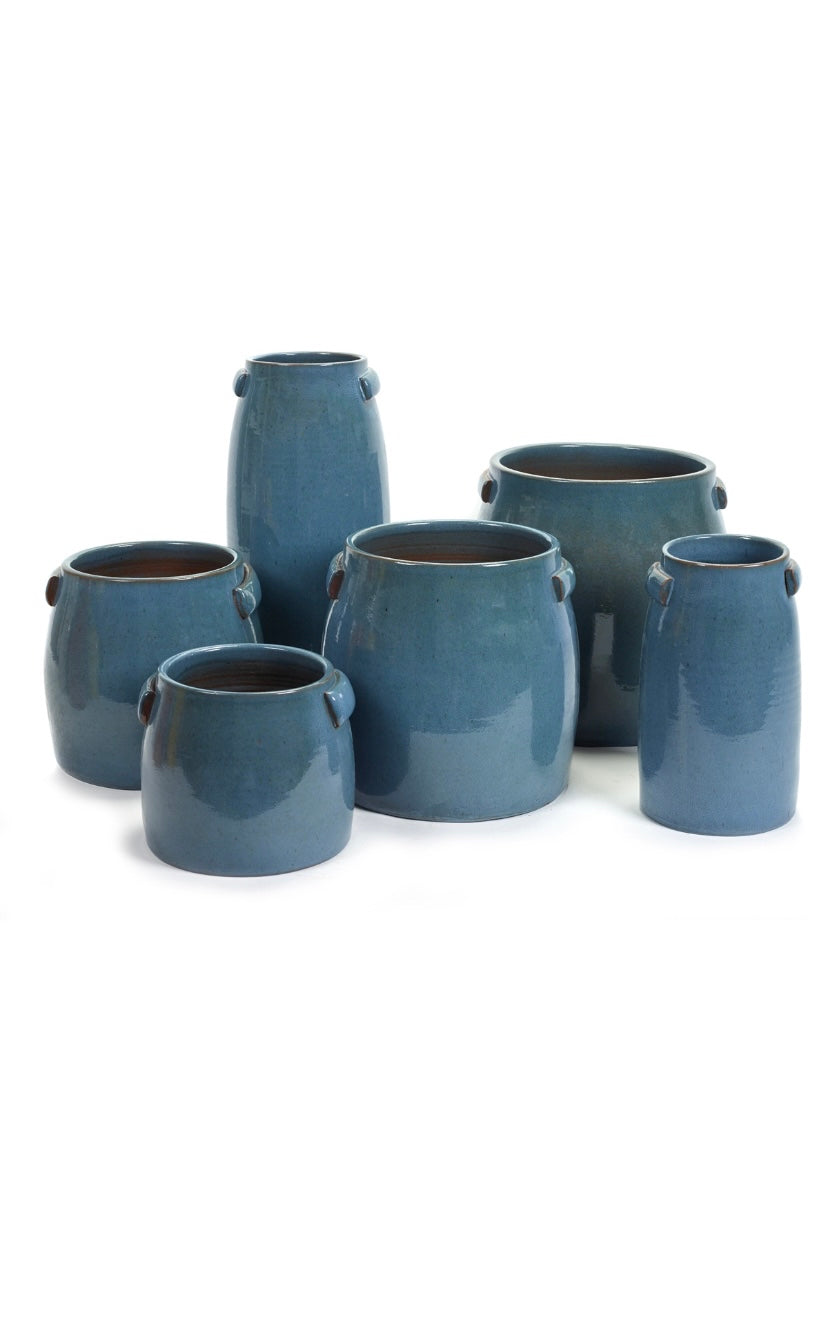 Serax - bloempot blauw