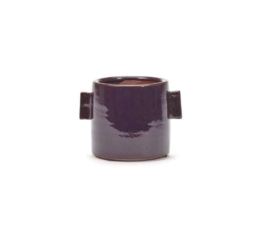 Serax bloempot Flower pot aubergine