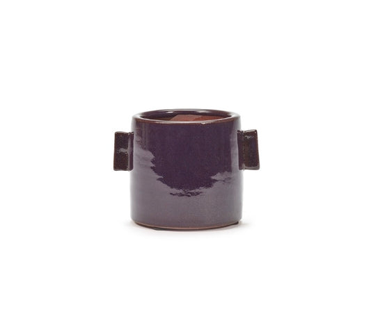 Serax bloempot Flower pot aubergine