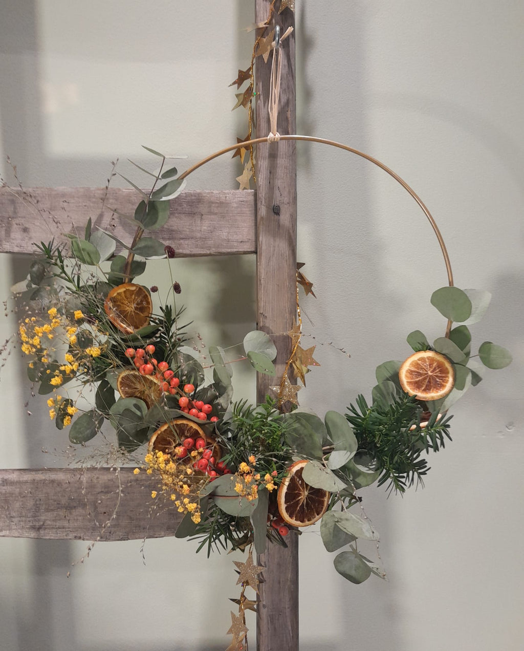 Workshop kerstkrans maken - di 9 dec VOL