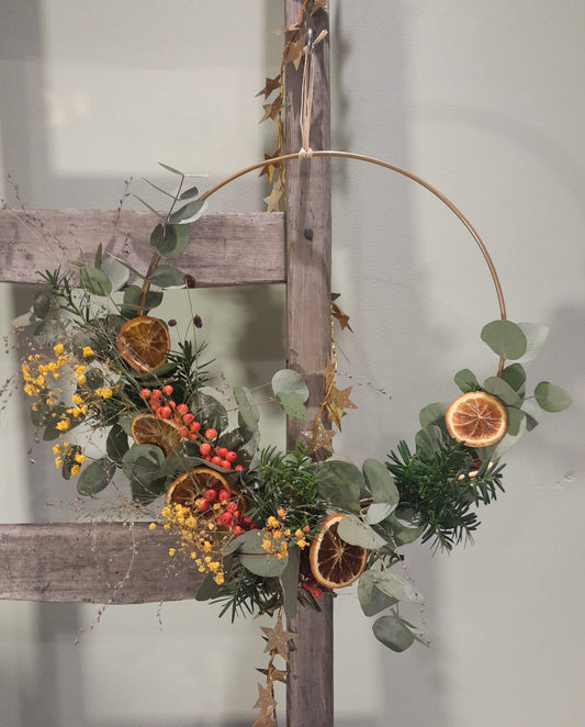 Workshop kerstkrans maken - di 9 dec