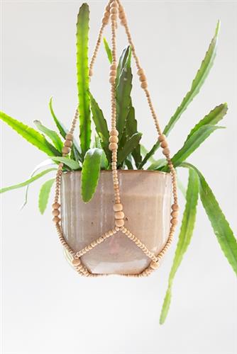 Planten hanger kralen