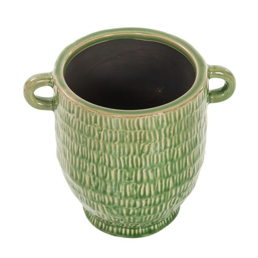 Bloempot licht groen