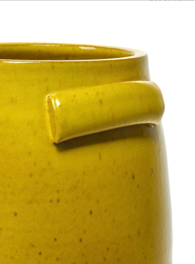 Serax - bloempot geel