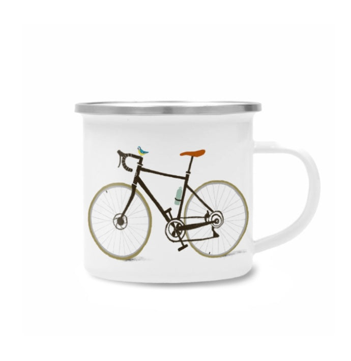 Emaille mok illu-ster sportbike