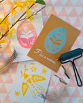 Workshop Lino snijden- Maak je eigen Paas/lente kaarten - Di 17 maart vol en gaat door!