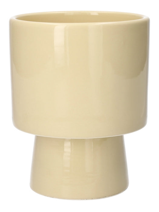 Bloempot Laluz crème