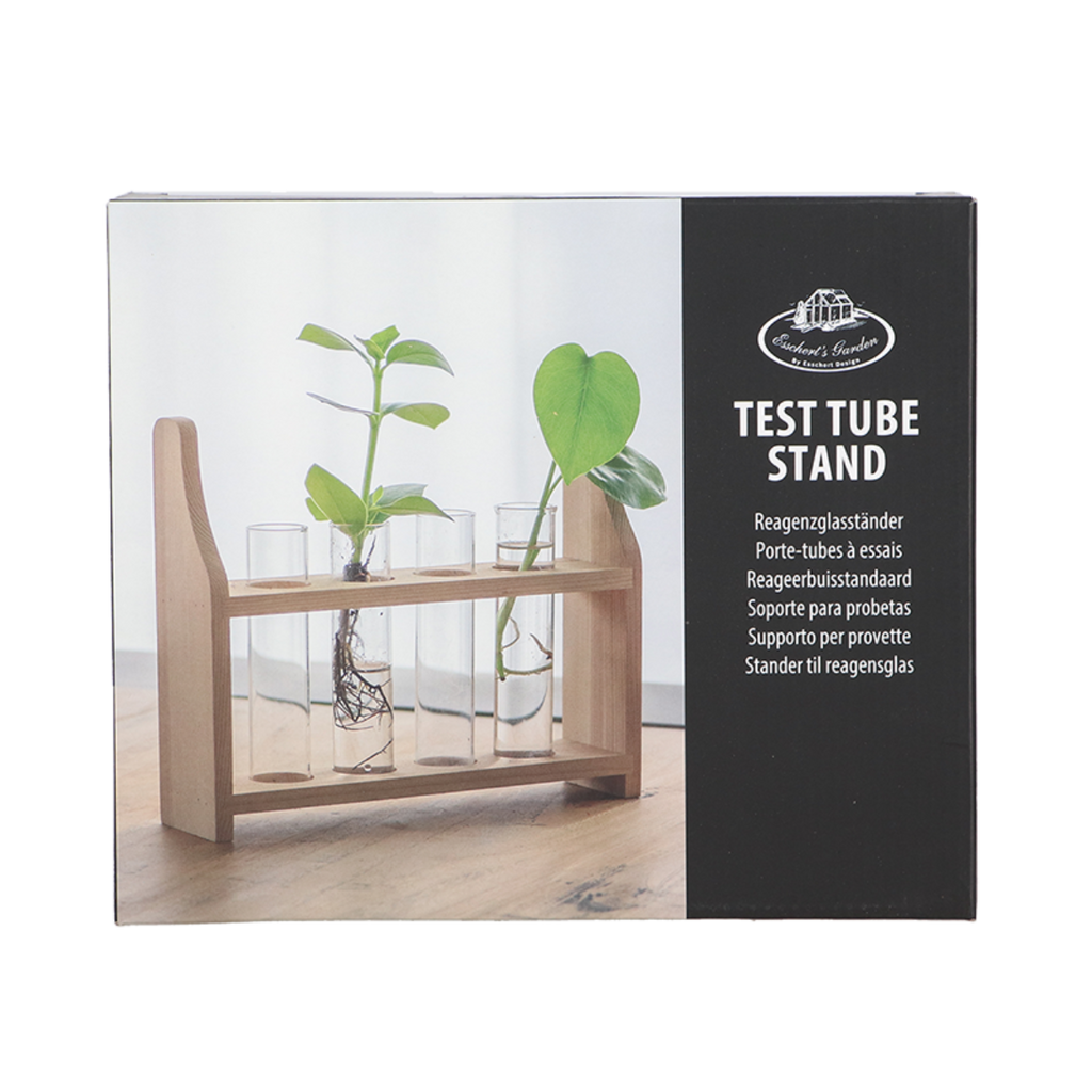 Stekjes rek 4 buisjes met borstel