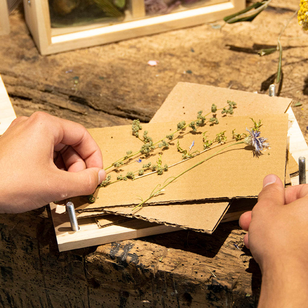 Bloemen- en kruidenpers
