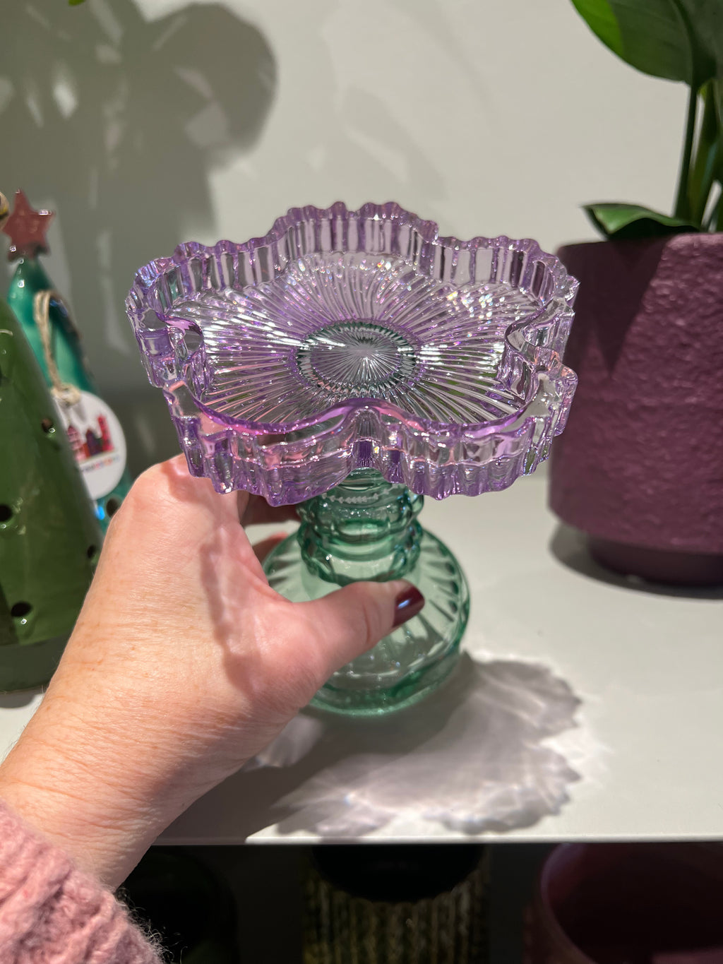 Standaard voor kaars, bol of plant