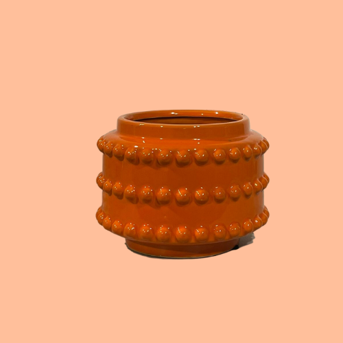 Bloempot Boaz oranje