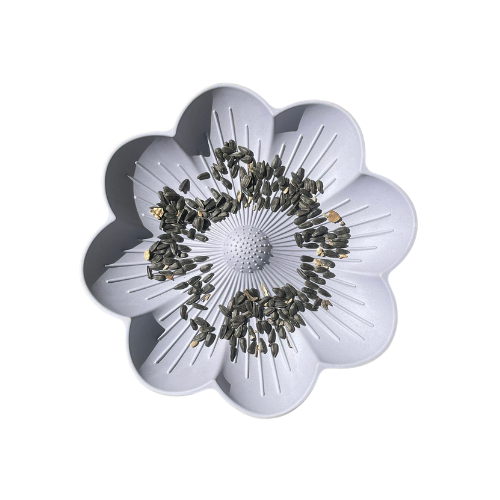 Voederbak vogels blauw